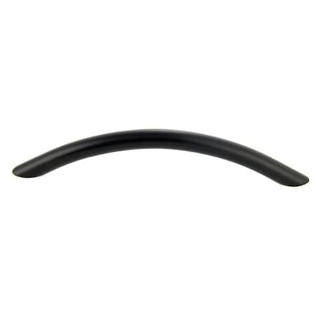 Crown 6" Arch Cabinet Pull with 5" Center to Center Matte Black Finish CHP50MBK